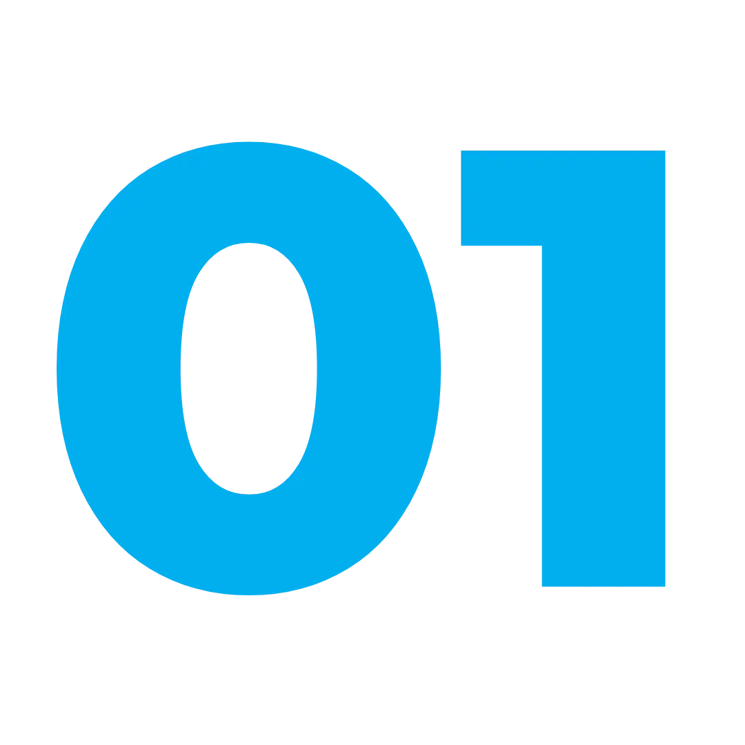01 number icon
